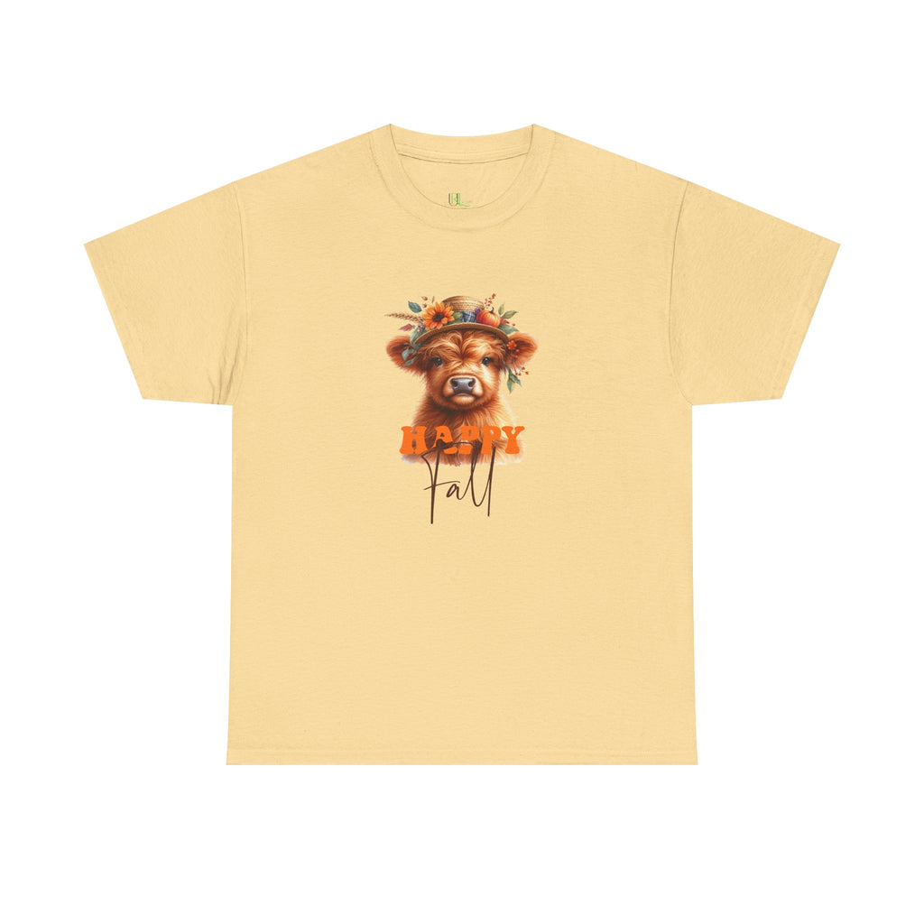 Fall Highland Cow