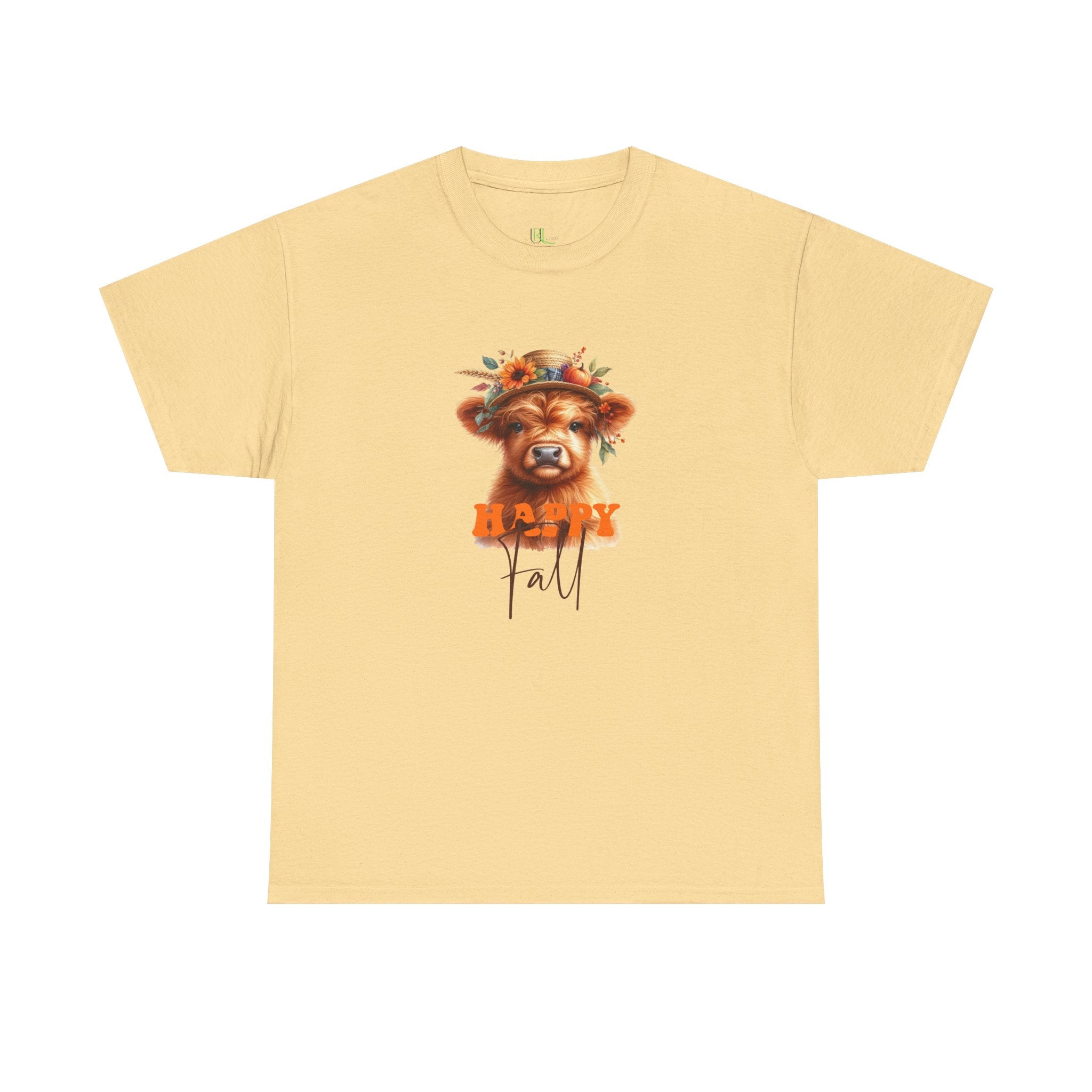 Fall Highland Cow