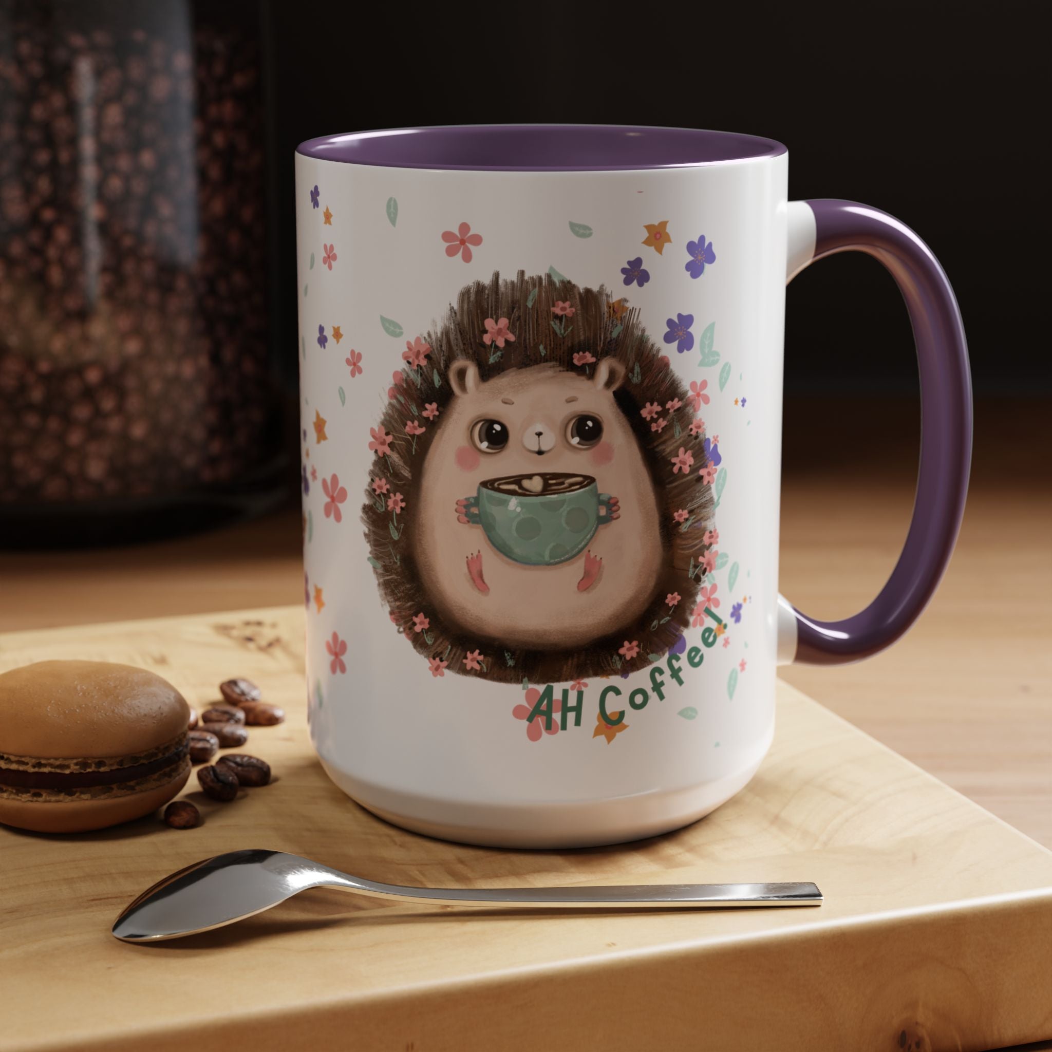 Ah Coffee Hedgehog