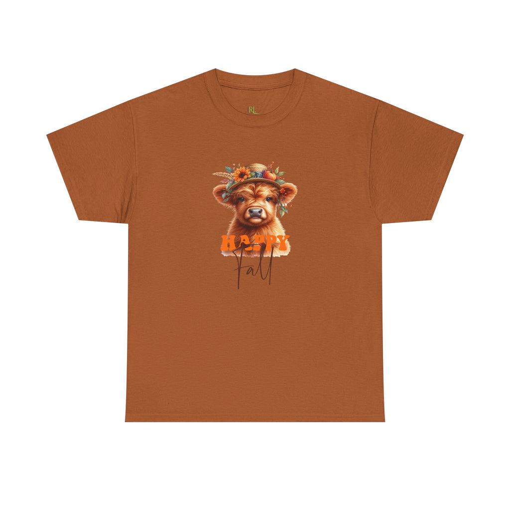 Fall Highland Cow