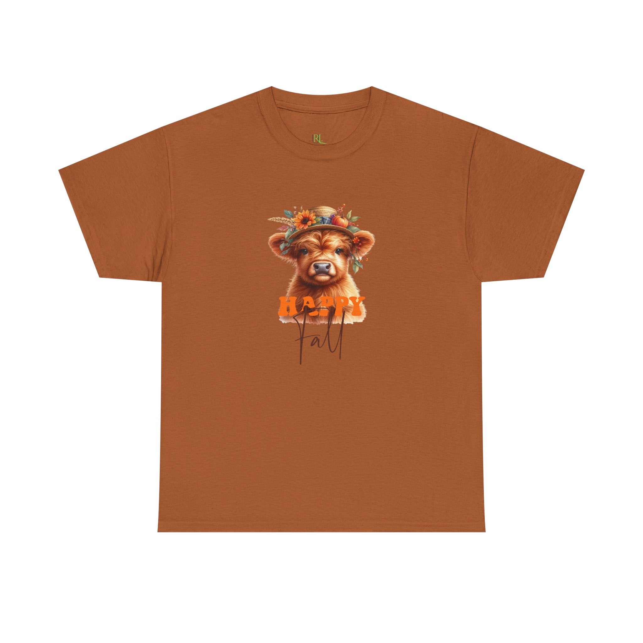 Fall Highland Cow