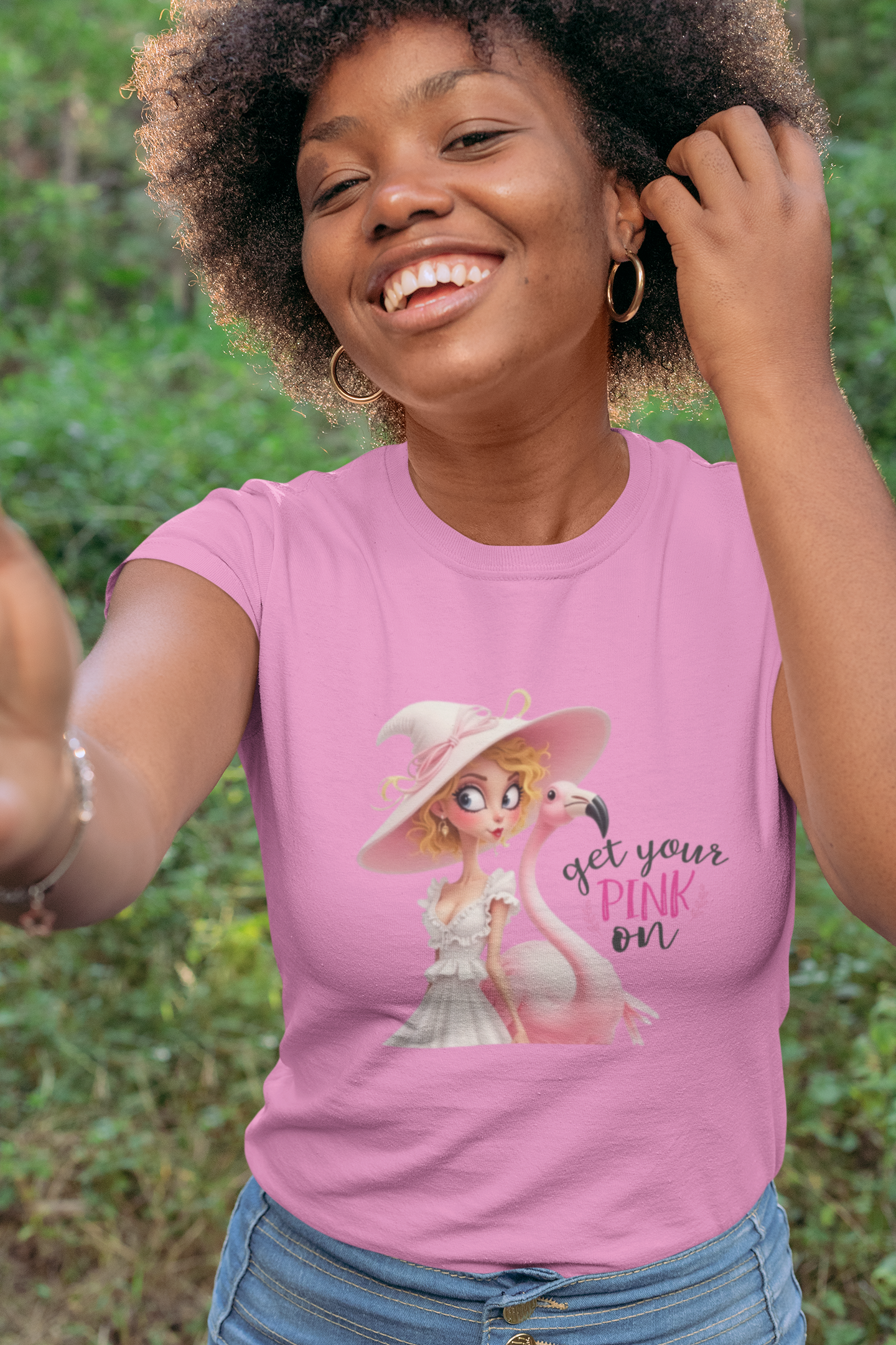 Pink on