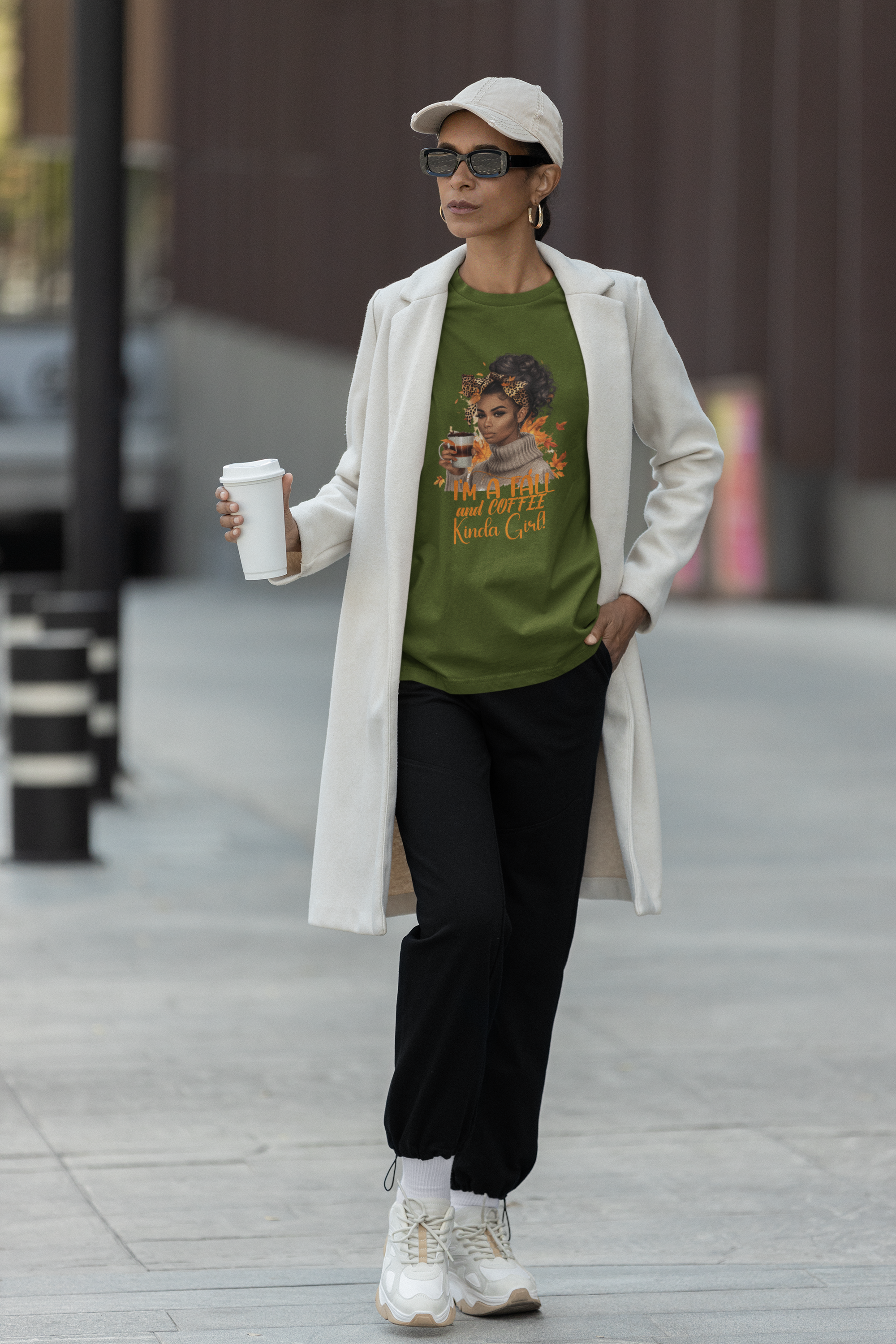 Fall and Coffee Girl