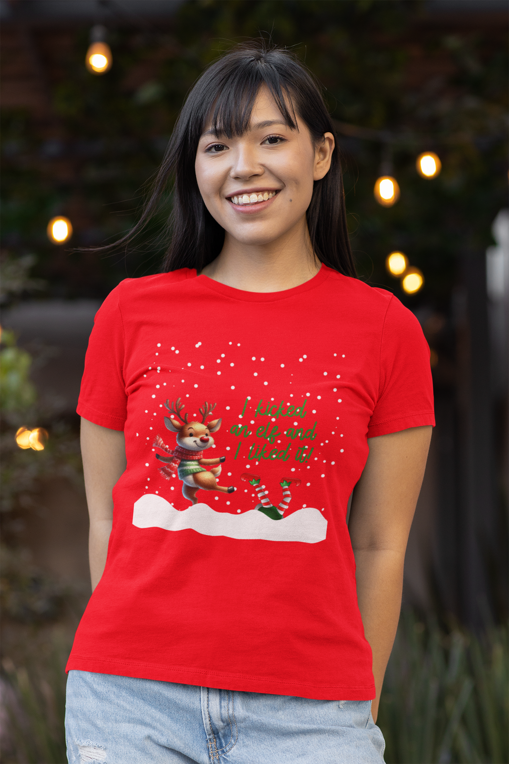 I kicked an elf