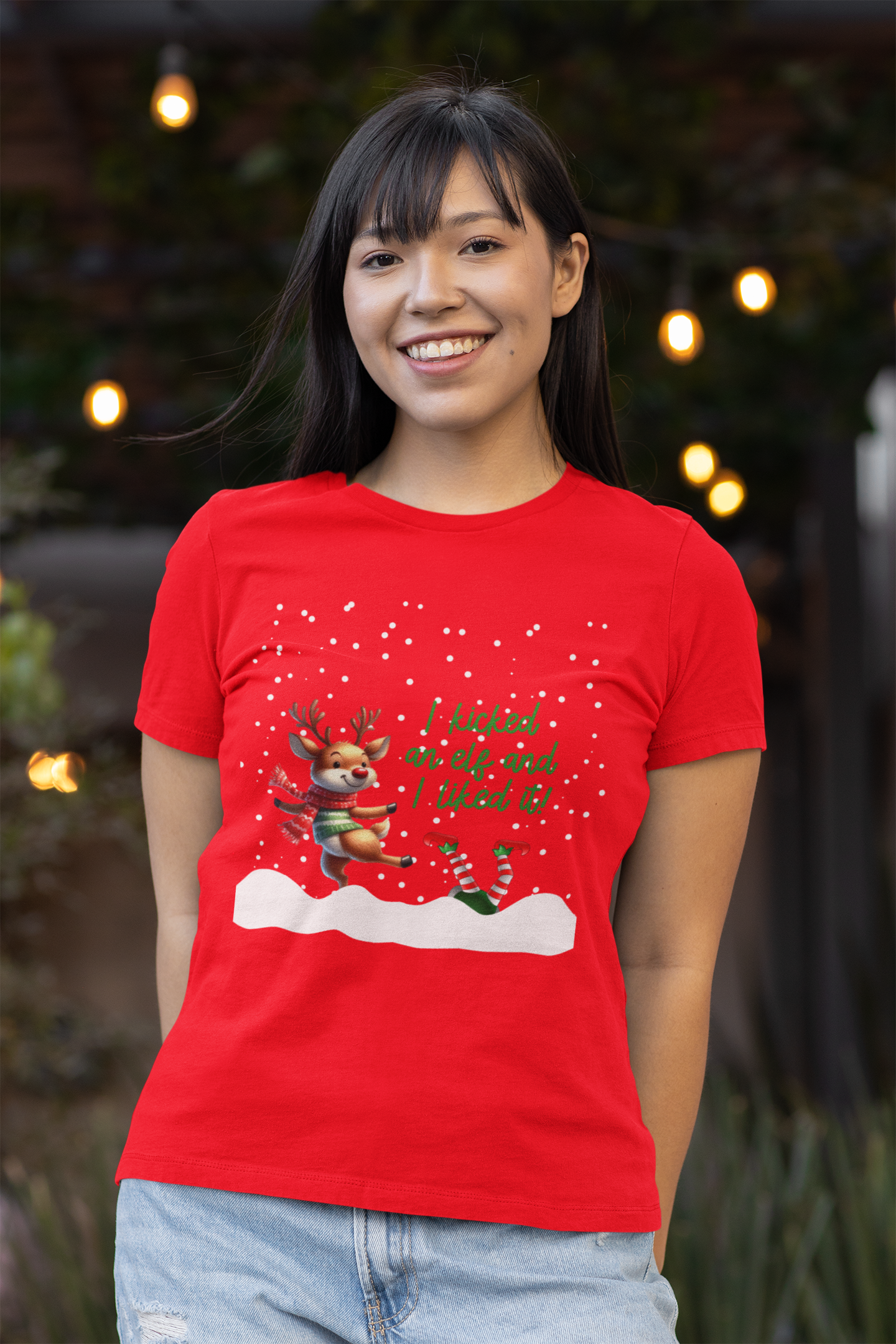 I kicked an elf