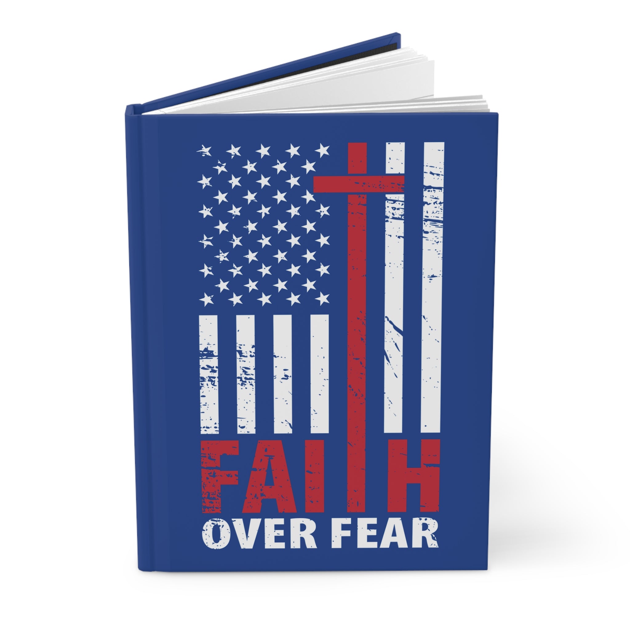 Faith over Fear Hardcover Journal Matte