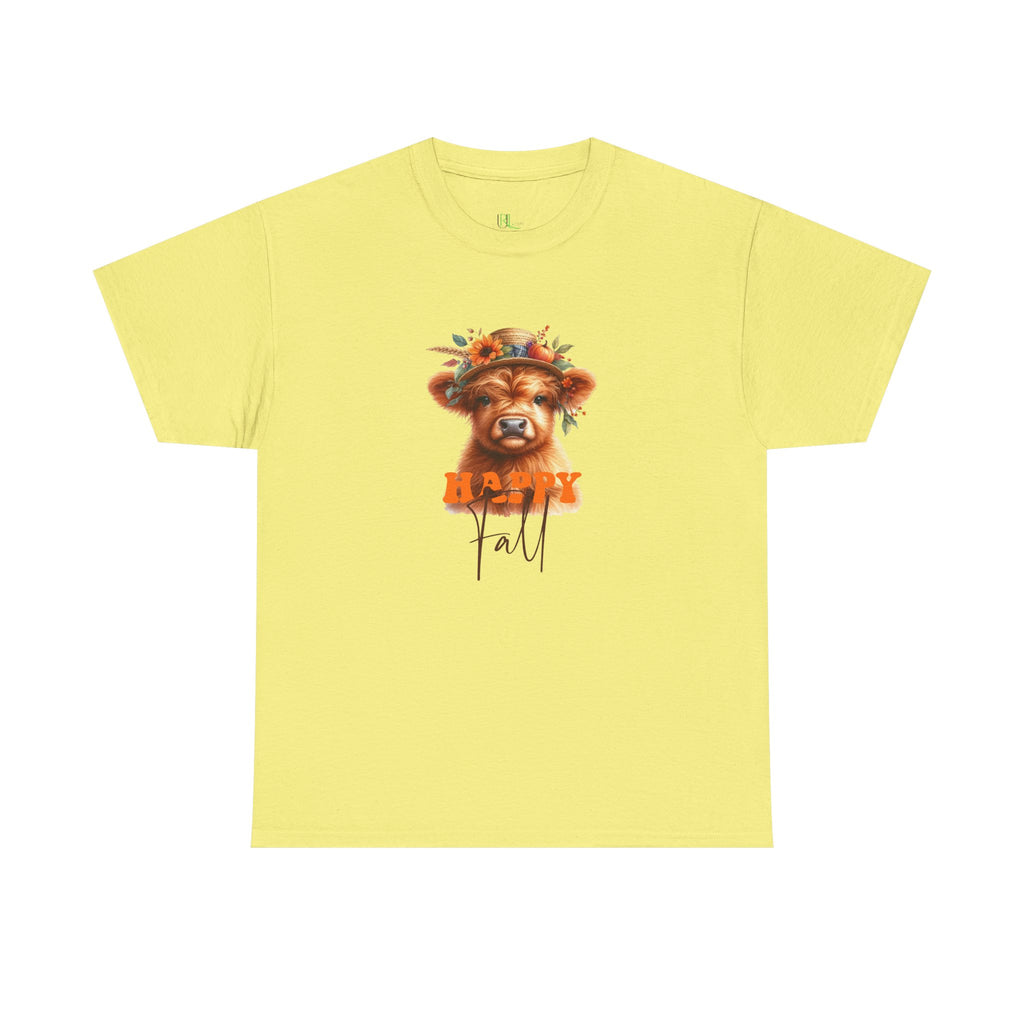 Fall Highland Cow