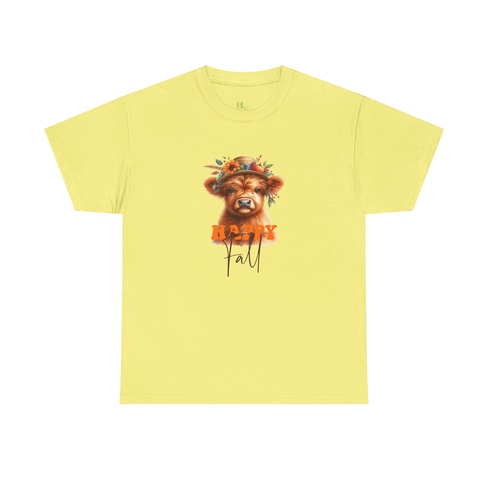 Fall Highland Cow